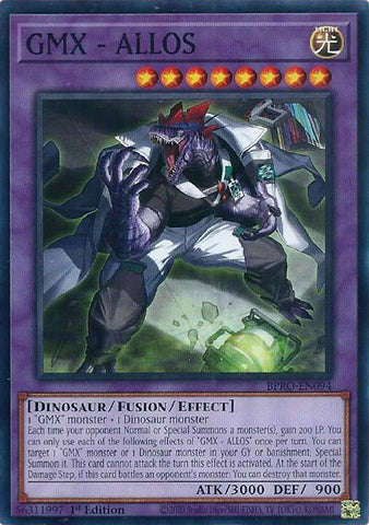 GMX - ALLOS [BPRO-EN094] Common - Yugioh Cards For Your TCG Needs!