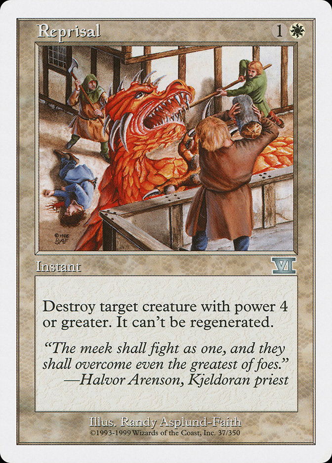 Reprisal [Classic Sixth Edition] Magic: The Gathering