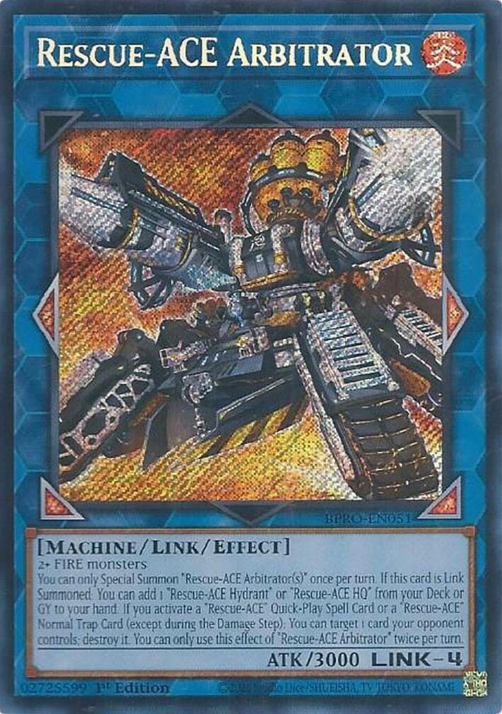 Rescue-ACE Arbitrator [BPRO-EN051] Secret Rare - Yugioh Cards For Your TCG Needs!