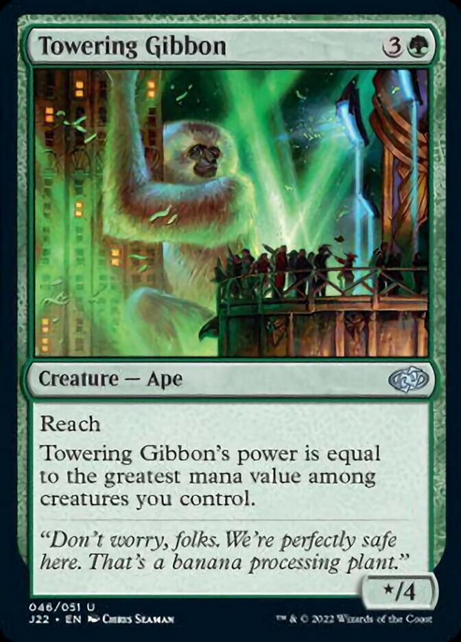 Towering Gibbon [Jumpstart 2022] Magic: The Gathering