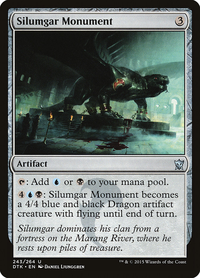 Silumgar Monument [Dragons of Tarkir] Magic: The Gathering