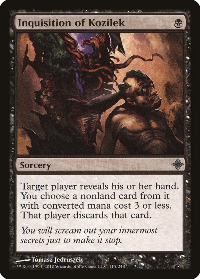 Inquisition of Kozilek [Rise of the Eldrazi] Magic: The Gathering