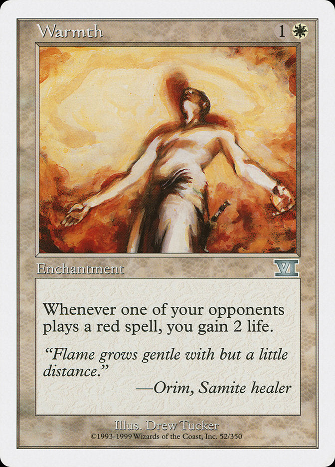 Warmth [Classic Sixth Edition] Magic: The Gathering