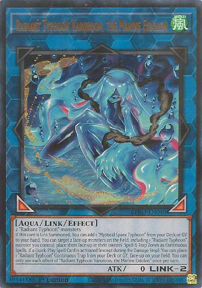 Radiant Typhoon Varuroon, the Marine Eidolon [BPRO-EN049] Ultra Rare - Yugioh Cards For Your TCG Needs!