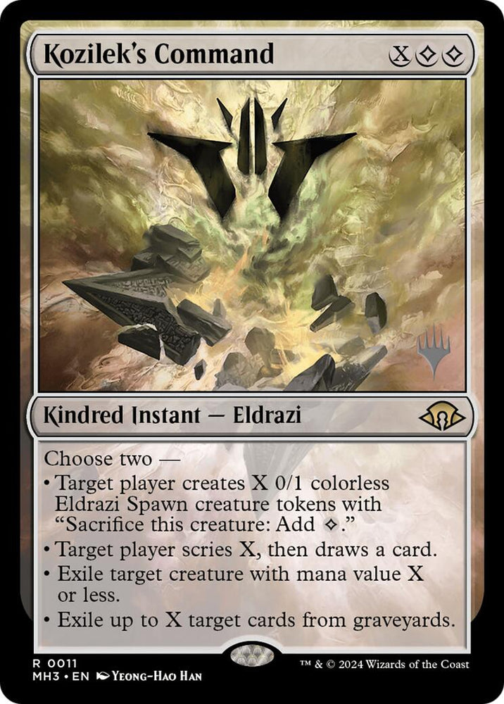 Kozilek's Command [Lorwyn Eclipsed Promos] Magic: The Gathering