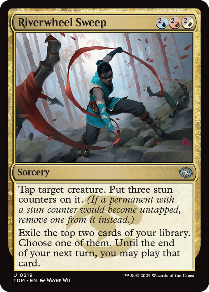 Riverwheel Sweep [Tarkir: Dragonstorm] Magic: The Gathering
