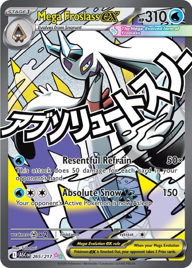Mega Froslass ex (265/217) [Mega Evolution: Ascended Heroes]