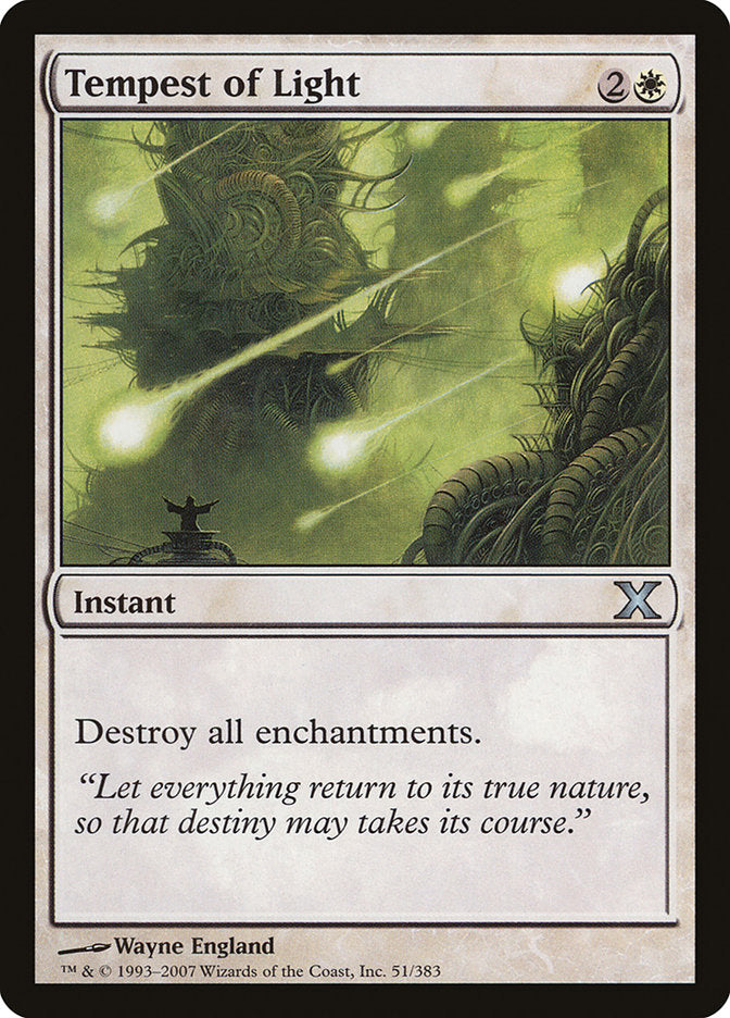 Tempest of Light [Tenth Edition] Magic: The Gathering