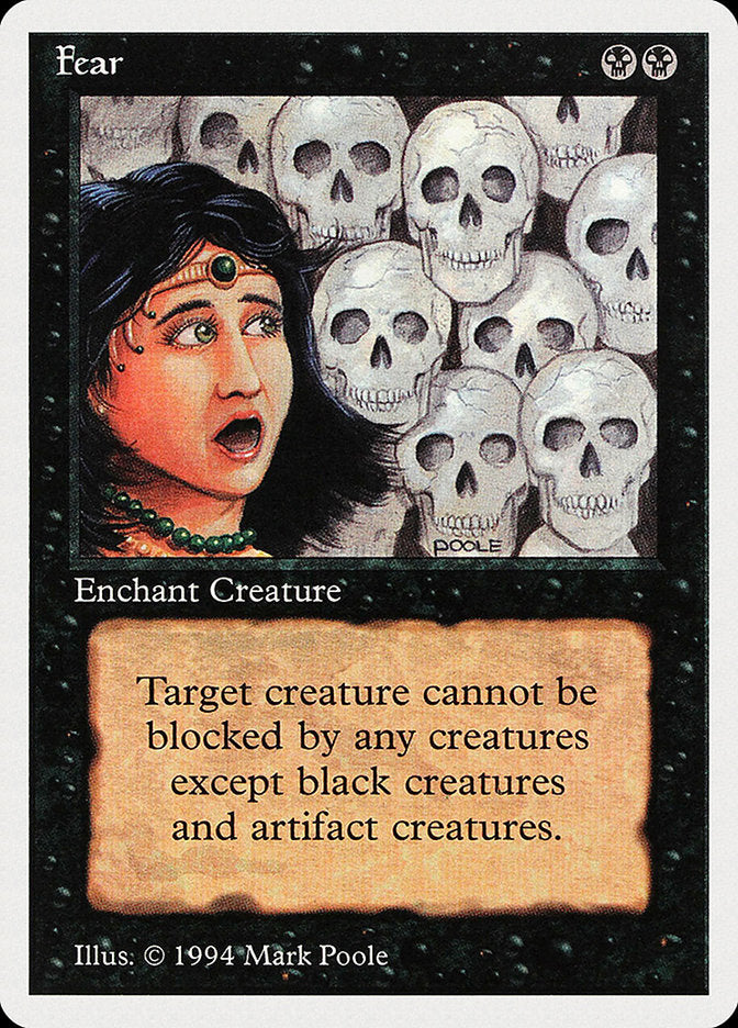 Fear [Summer Magic / Edgar] Magic: The Gathering