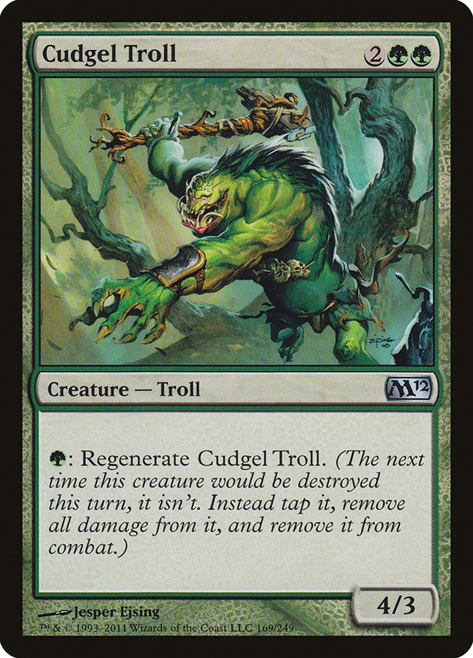 Cudgel Troll [Magic 2012] Magic: The Gathering