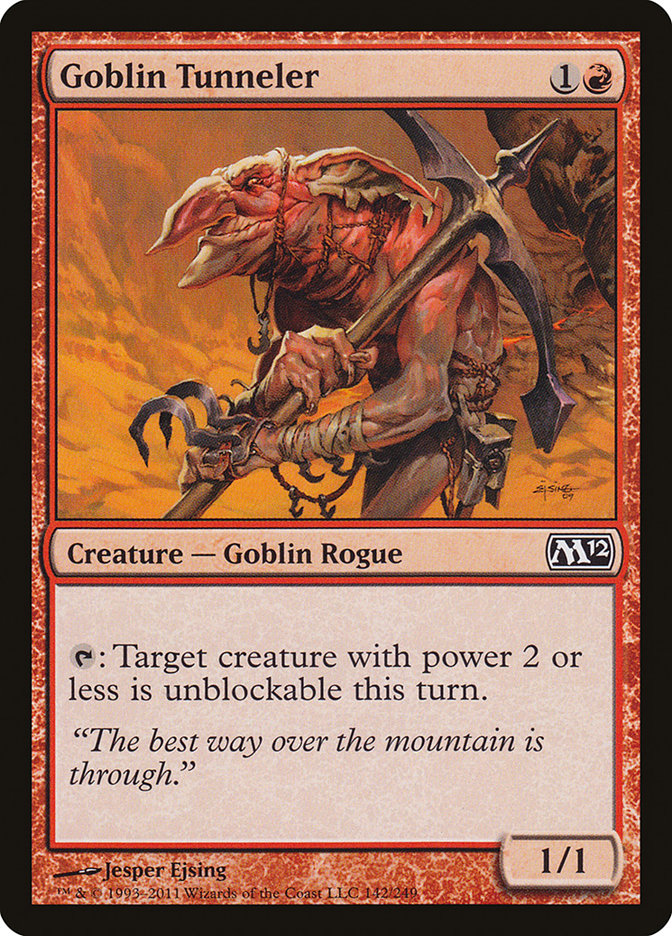 Goblin Tunneler [Magic 2012] Magic: The Gathering