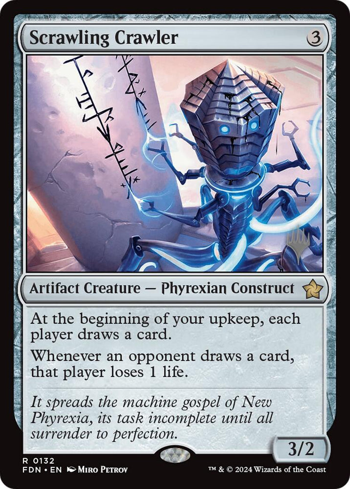 Scrawling Crawler [Lorwyn Eclipsed Promos] Magic: The Gathering