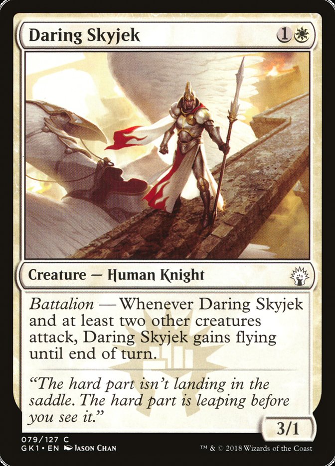 Daring Skyjek [Guilds of Ravnica Guild Kit] Magic: The Gathering