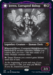 Jerren, Corrupted Bishop // Ormendahl, the Corrupted [Innistrad: Double Feature] Magic: The Gathering