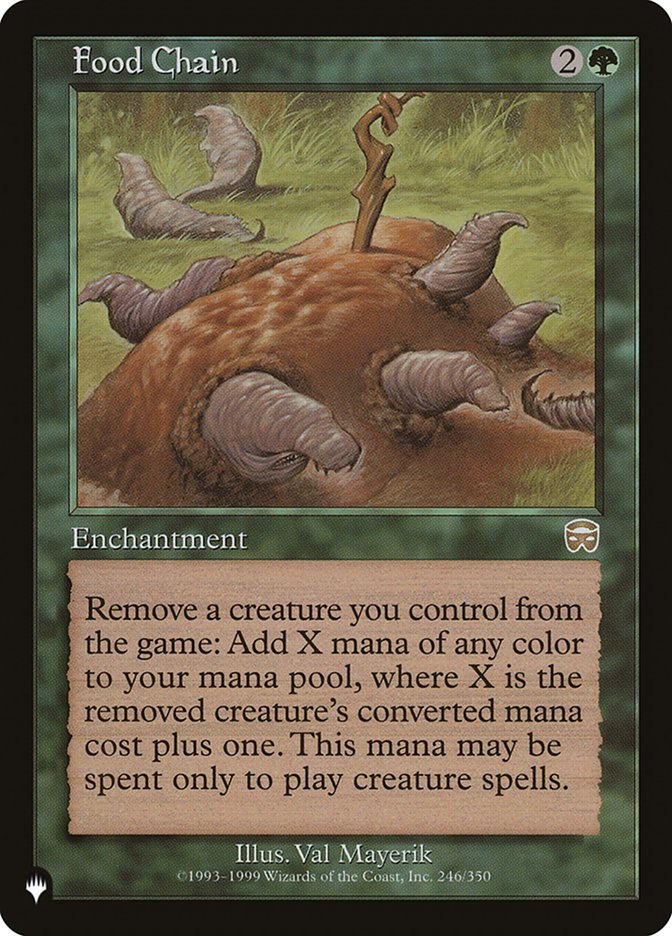 Food Chain [The List] Magic: The Gathering