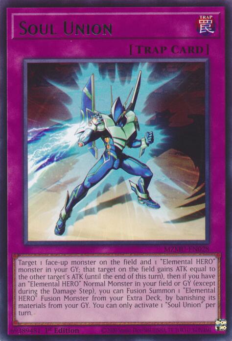 Soul Union [MZMU-EN028] Rare - Yugioh Cards For Your TCG Needs!