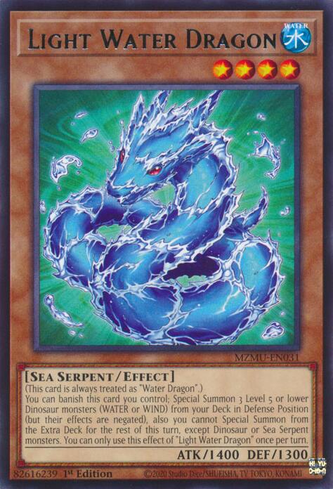 Light Water Dragon [MZMU-EN031] Rare - Yugioh Cards For Your TCG Needs!