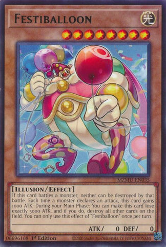 Festiballoon [MZMU-EN035] Rare - Yugioh Cards For Your TCG Needs!