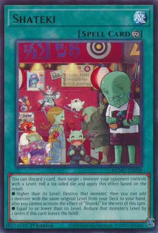 Shateki [MZMU-EN038] Rare - Yugioh Cards For Your TCG Needs!
