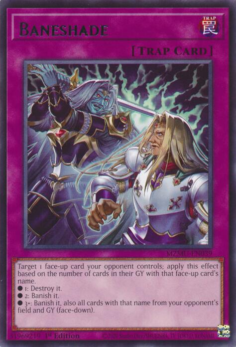 Baneshade [MZMU-EN039] Rare - Yugioh Cards For Your TCG Needs!