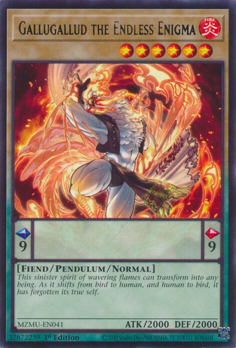 Gallugallud the Endless Enigma [MZMU-EN041] Rare - Yugioh Cards For Your TCG Needs!