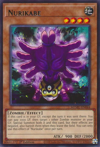 Nurikabe [MZMU-EN044] Rare - Yugioh Cards For Your TCG Needs!
