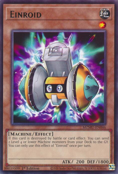 Einroid [MZMU-EN046] Rare - Yugioh Cards For Your TCG Needs!
