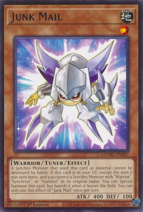 Junk Mail [MZMU-EN047] Rare - Yugioh Cards For Your TCG Needs!