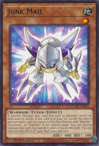 Junk Mail [MZMU-EN047] Rare - Yugioh Cards For Your TCG Needs!