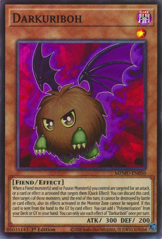 Darkuriboh [MZMU-EN050] Super Rare - Yugioh Cards For Your TCG Needs!