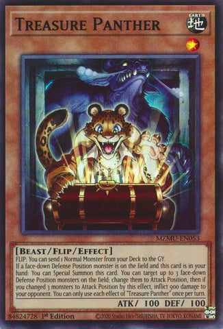 Treasure Panther [MZMU-EN053] Super Rare - Yugioh Cards For Your TCG Needs!