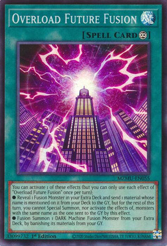 Overload Future Fusion [MZMU-EN055] Super Rare - Yugioh Cards For Your TCG Needs!