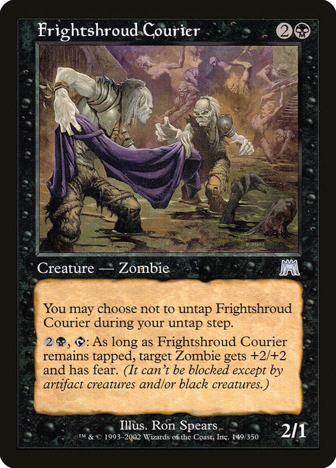 Frightshroud Courier [Onslaught] Magic: The Gathering