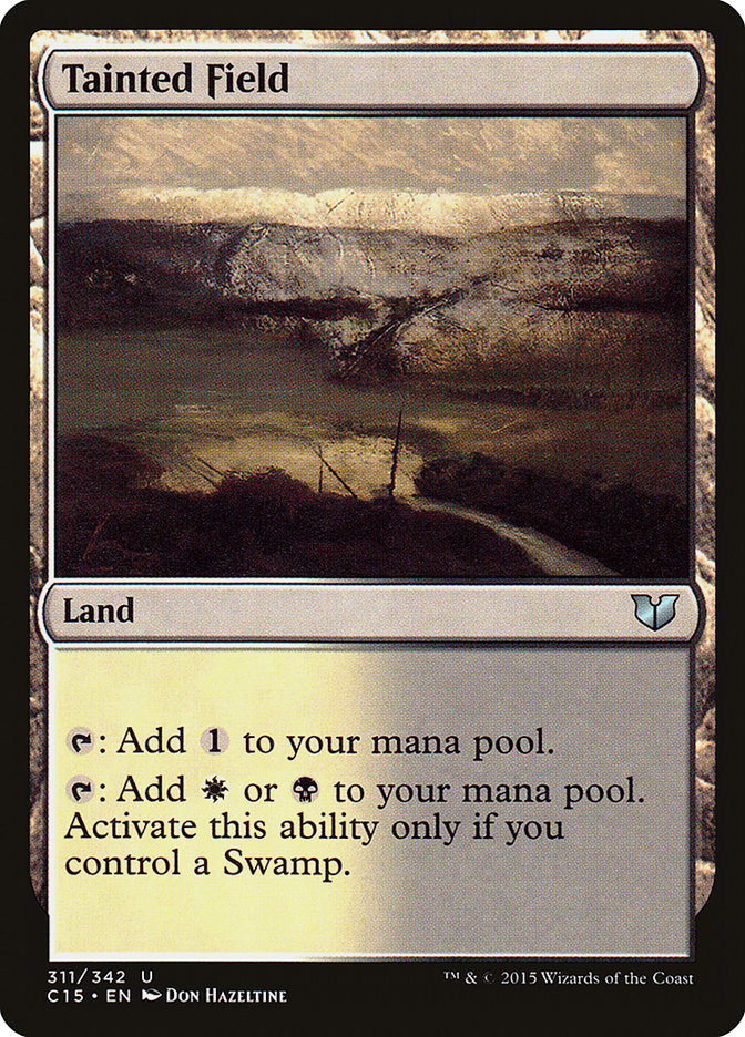 Tainted Field [Commander 2015] Magic: The Gathering