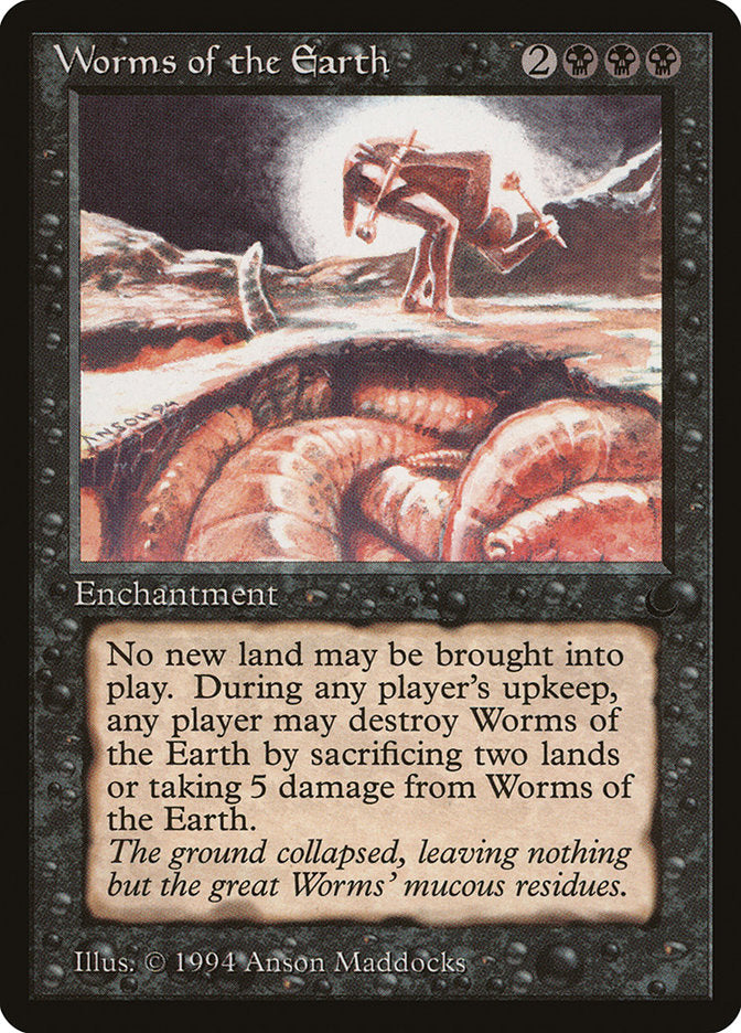 Worms of the Earth [The Dark] Magic: The Gathering