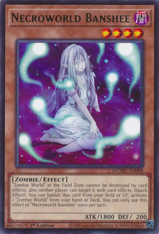 Necroworld Banshee [MZMU-EN088] Rare - Yugioh Cards For Your TCG Needs!