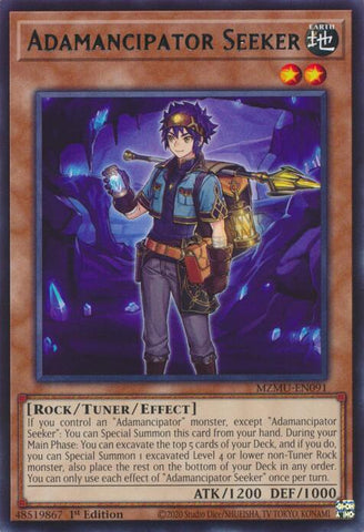 Adamancipator Seeker [MZMU-EN091] Rare - Yugioh Cards For Your TCG Needs!