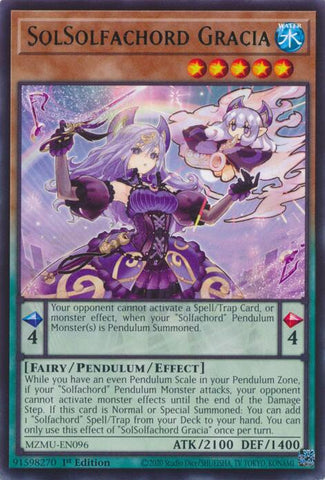 SolSolfachord Gracia [MZMU-EN096] Rare - Yugioh Cards For Your TCG Needs!