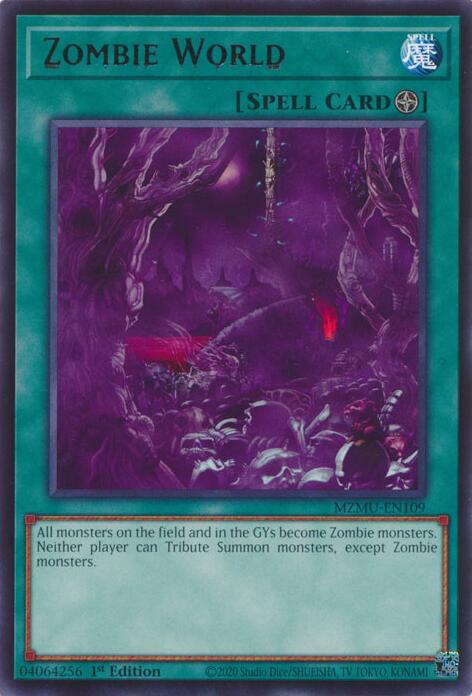 Zombie World [MZMU-EN109] Rare - Yugioh Cards For Your TCG Needs!