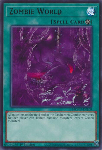 Zombie World [MZMU-EN109] Rare - Yugioh Cards For Your TCG Needs!