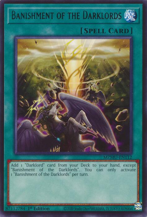 Banishment of the Darklords [MZMU-EN112] Rare - Yugioh Cards For Your TCG Needs!