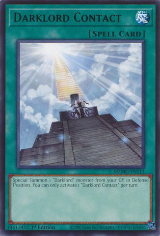 Darklord Contact [MZMU-EN113] Rare - Yugioh Cards For Your TCG Needs!