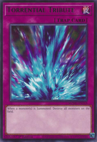 Torrential Tribute [MZMU-EN119] Rare - Yugioh Cards For Your TCG Needs!