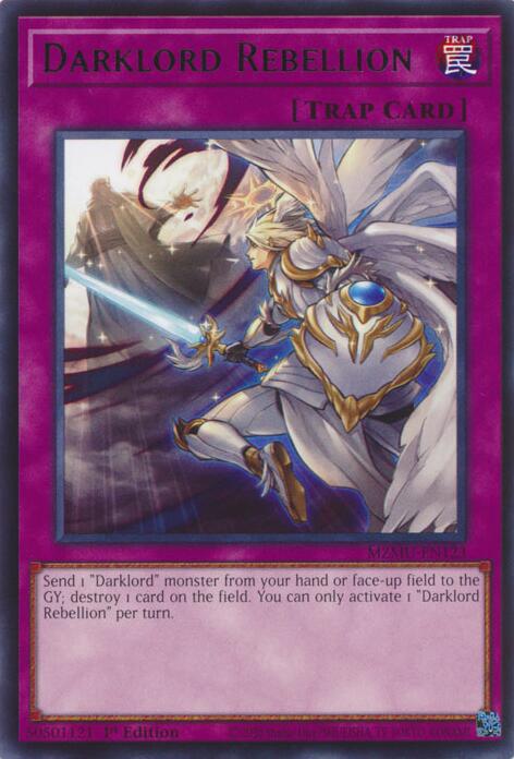 Darklord Rebellion [MZMU-EN123] Rare - Yugioh Cards For Your TCG Needs!