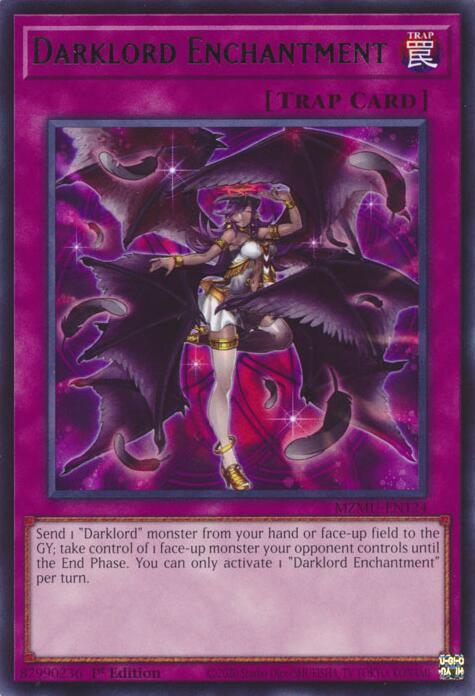 Darklord Enchantment [MZMU-EN124] Rare - Yugioh Cards For Your TCG Needs!