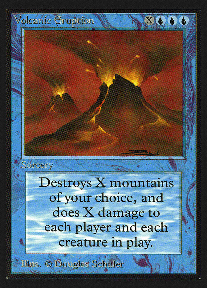 Volcanic Eruption [International Collectors' Edition] Magic: The Gathering