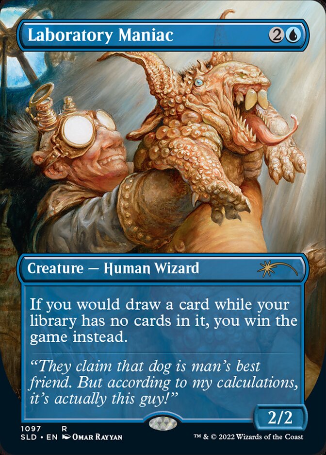 Laboratory Maniac (Borderless) [Secret Lair Drop Series] Magic: The Gathering