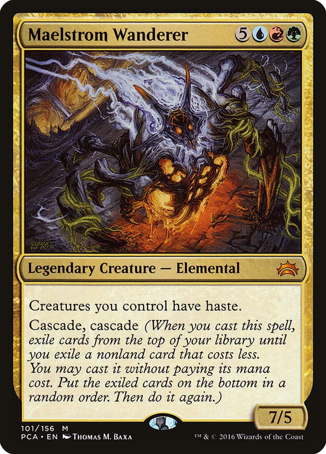Maelstrom Wanderer [Planechase Anthology] Magic: The Gathering