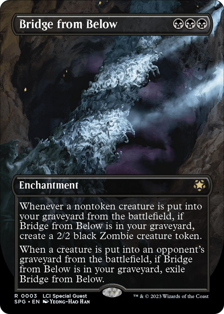 Bridge from Below (Borderless) [The Lost Caverns of Ixalan Special Guests] Magic: The Gathering