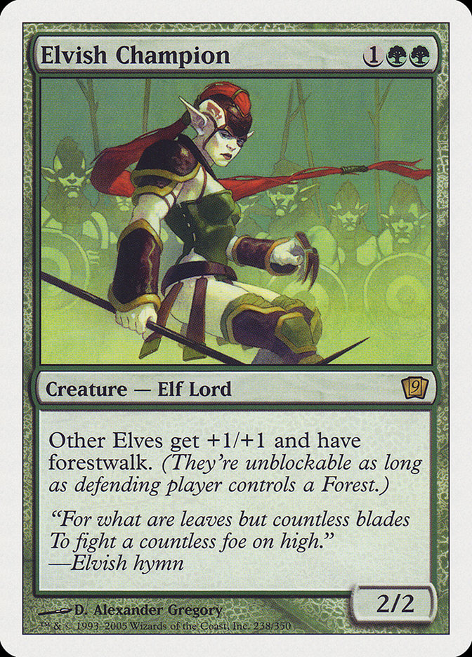 Elvish Champion [Ninth Edition] Magic: The Gathering